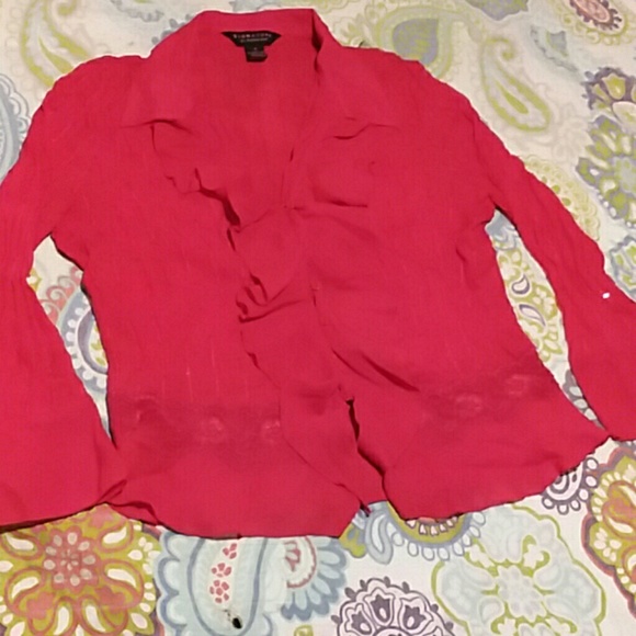Women's signature by Robbie Bee button down shirt - Picture 3 of 7